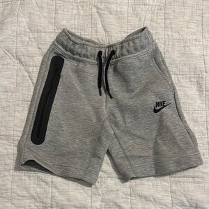 Nike Heather Gray Shorts with Black Details
